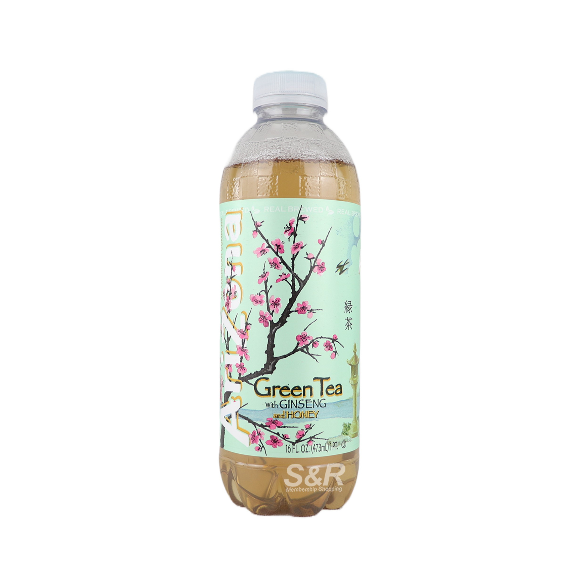 AriZona Ginseng And Honey Green Tea 473mL